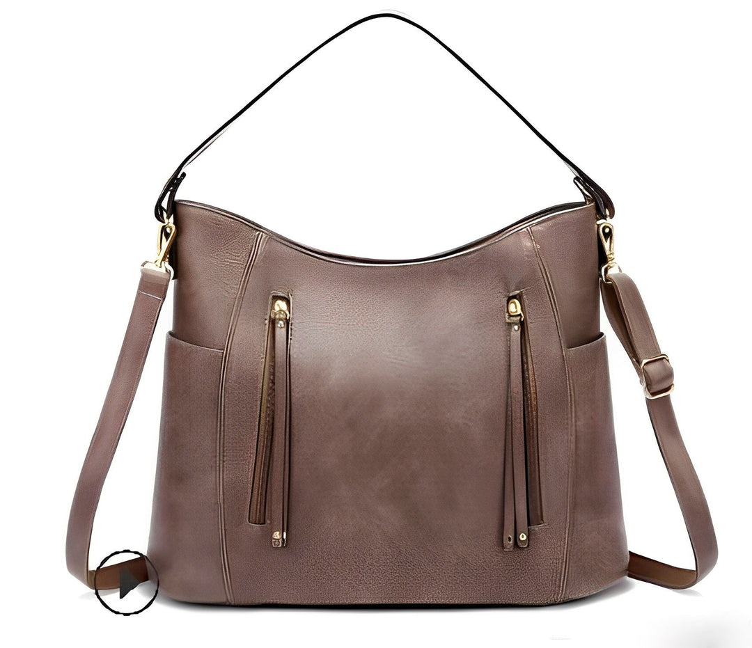 Drune | Stilvolle Damen Vintage-Ledertasche