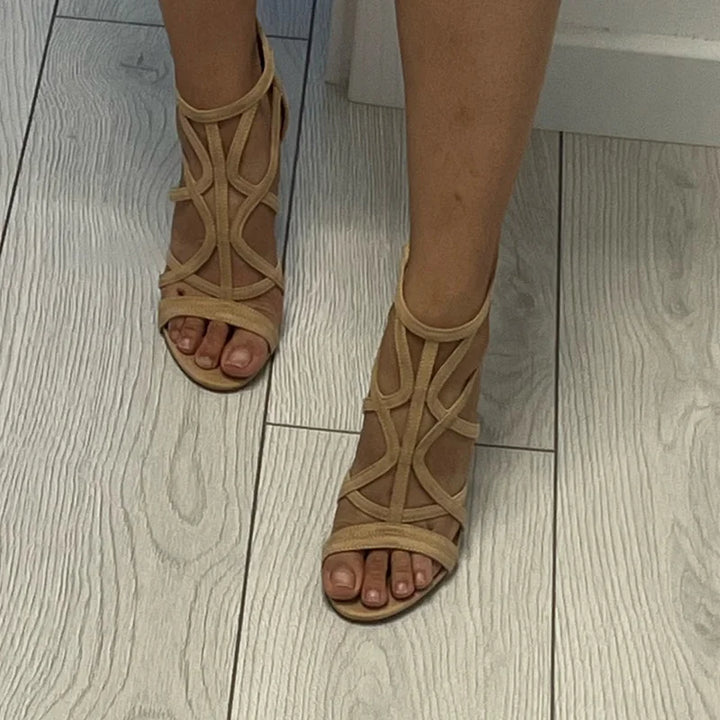 Drune | Gladiator High Heels Sandalen