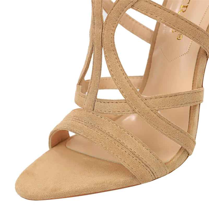 Drune | Gladiator High Heels Sandalen