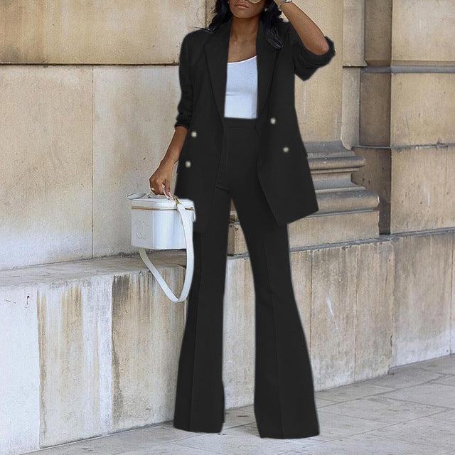 Drune | Blazer Und Hose Satz Für Damen