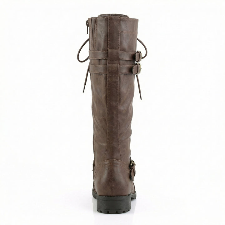 Drune | Retro-Schnürstiefel mit Schnalle