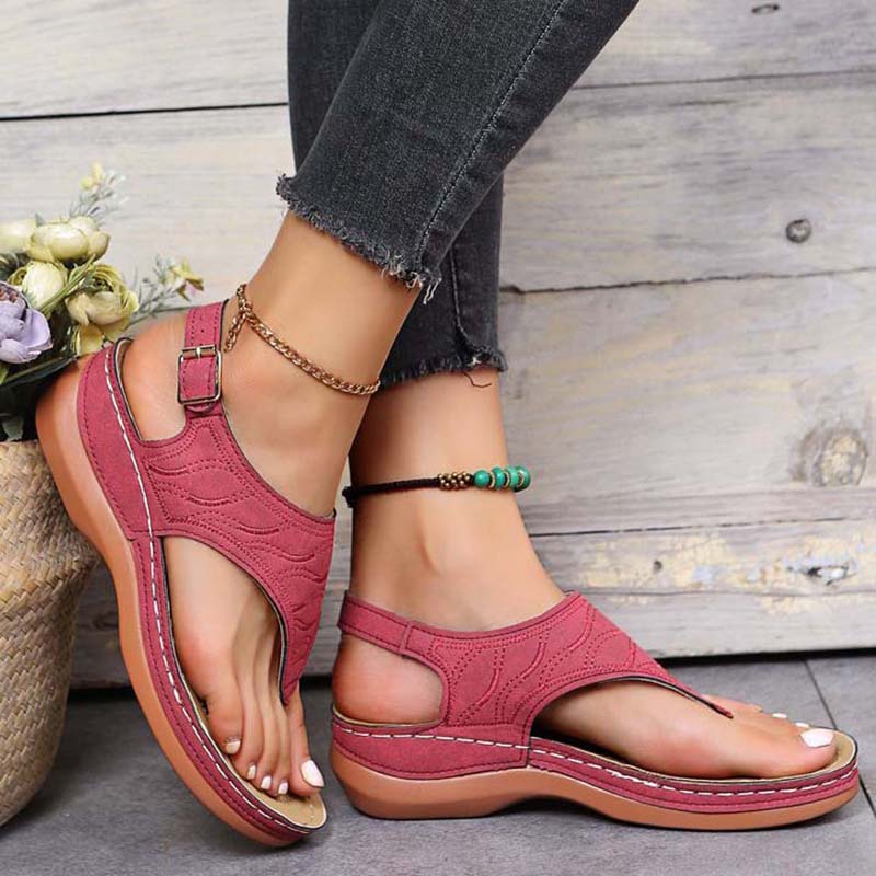 Drune | Damen Orthopädische Flip-Flops