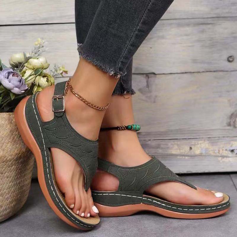Drune | Damen Orthopädische Flip-Flops