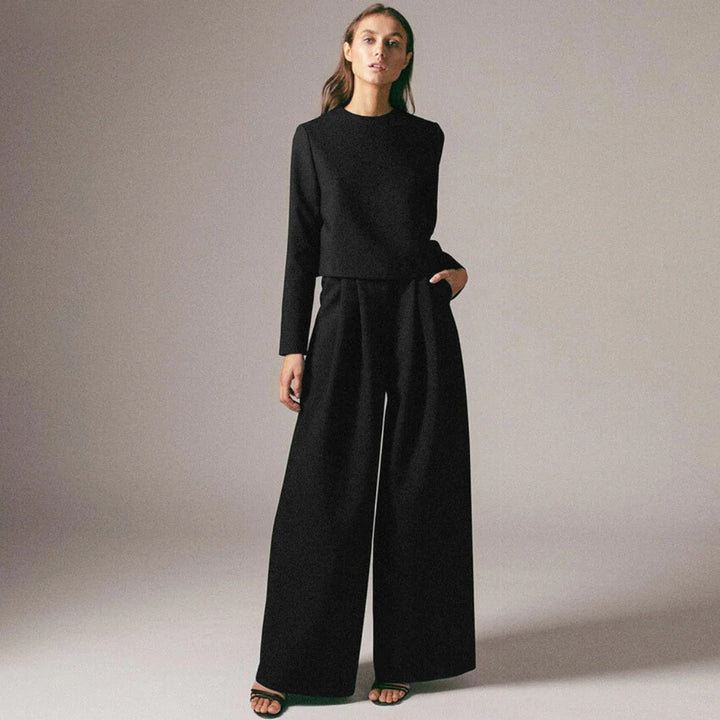 Drune | Bequemes Damen Satz mit Eleganter Struktur