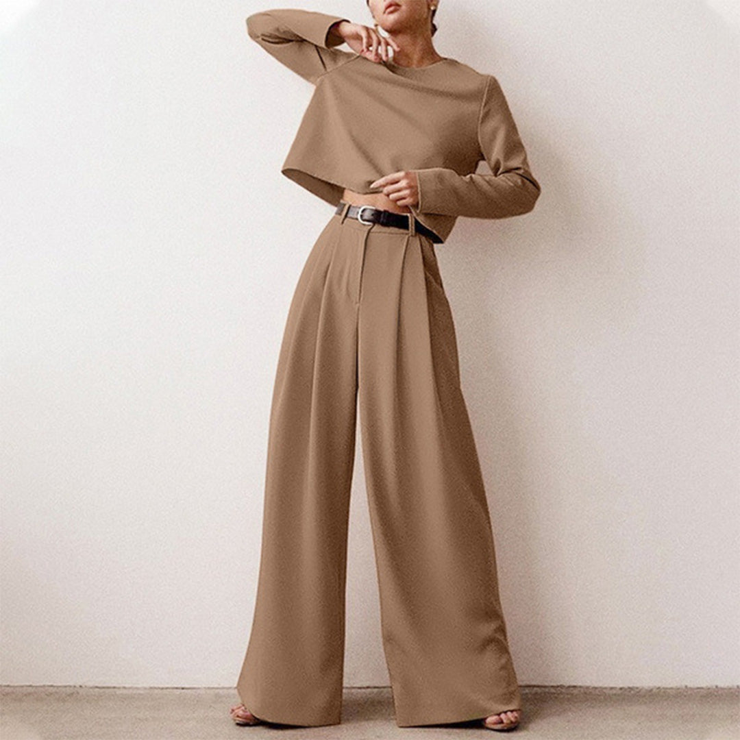 Drune | Bequemes Damen Satz mit Eleganter Struktur