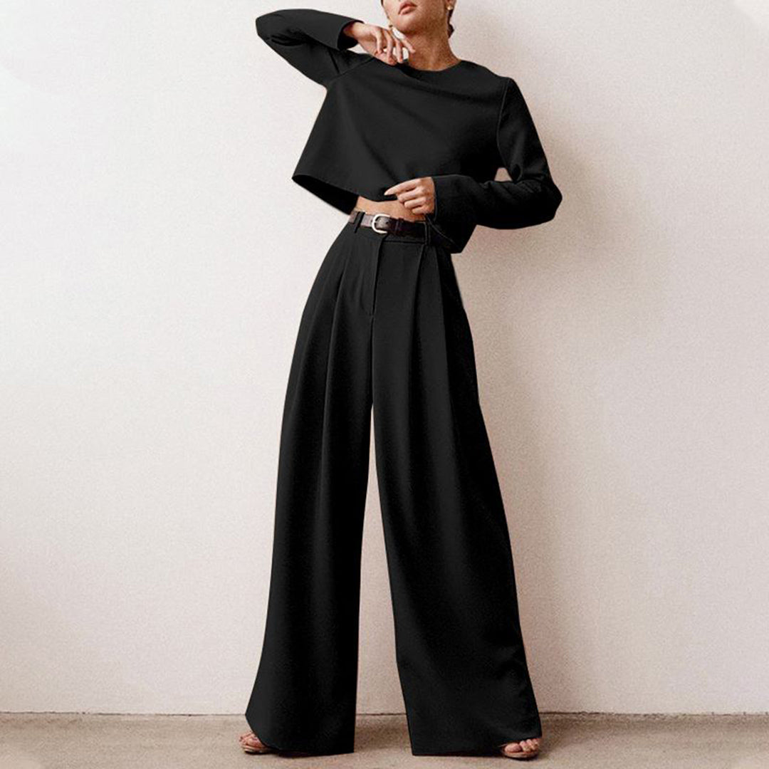 Drune | Bequemes Damen Satz mit Eleganter Struktur