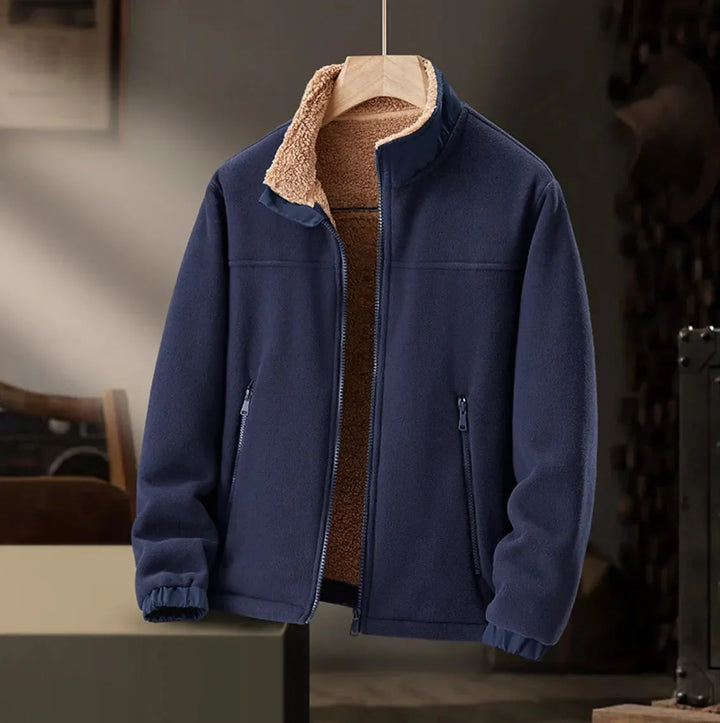 Drune | Sherpa-Futter Fleecejacke