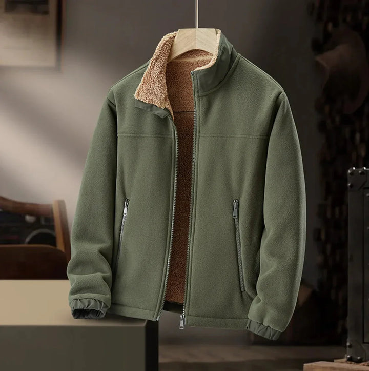 Drune | Sherpa-Futter Fleecejacke