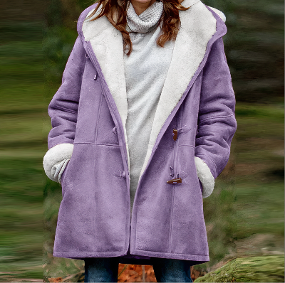 Drune | Wintermantel Aus Samt für Damen