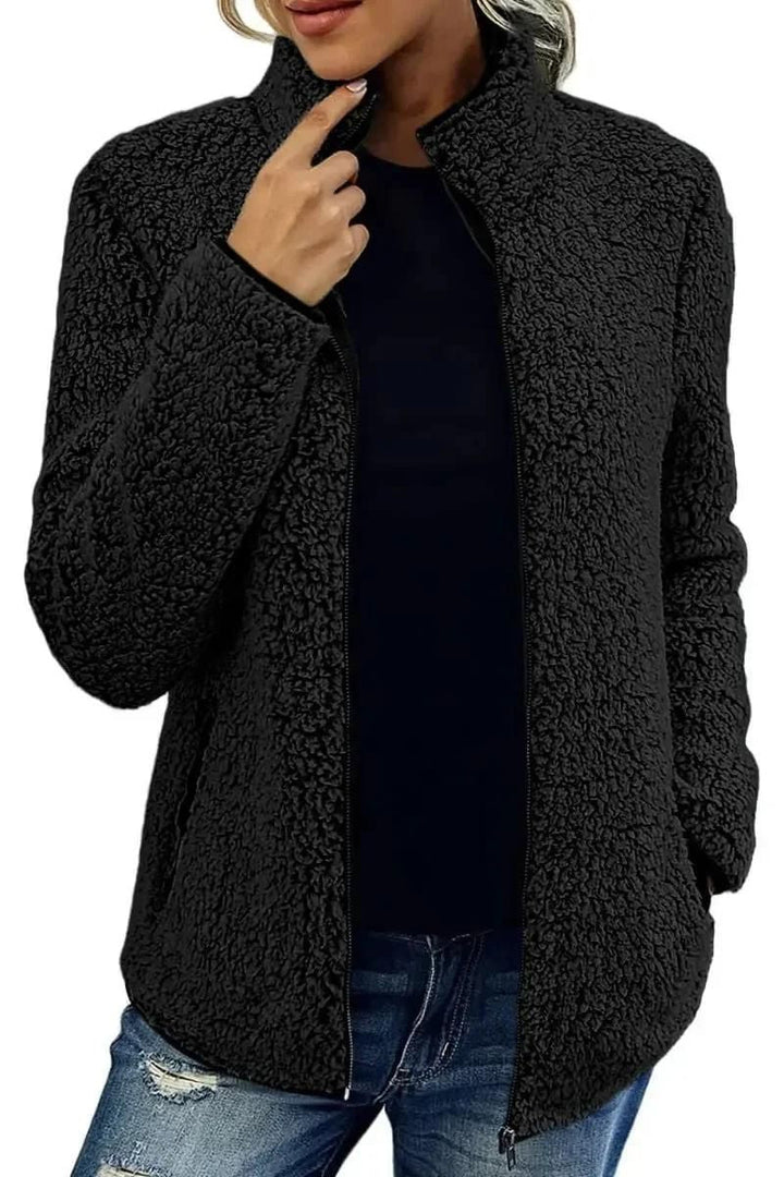 Drune | Wärmende Jacke mit Stehkragen und Reißverschluss