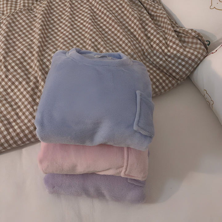 Drune | Kuscheliges Fleece-Pyjama-Set