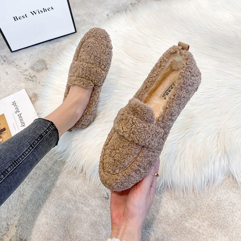 Drune | Plüsch-Pantoffel-Schuhe
