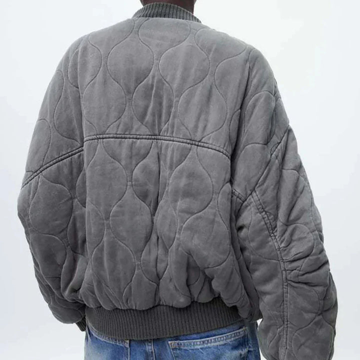 Drune | Damen Lockere Passform Winterjacke Gequiltetes Design