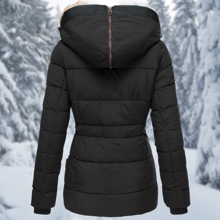 Drune | Damen Winter Daunenjacke - Mit Kapuze