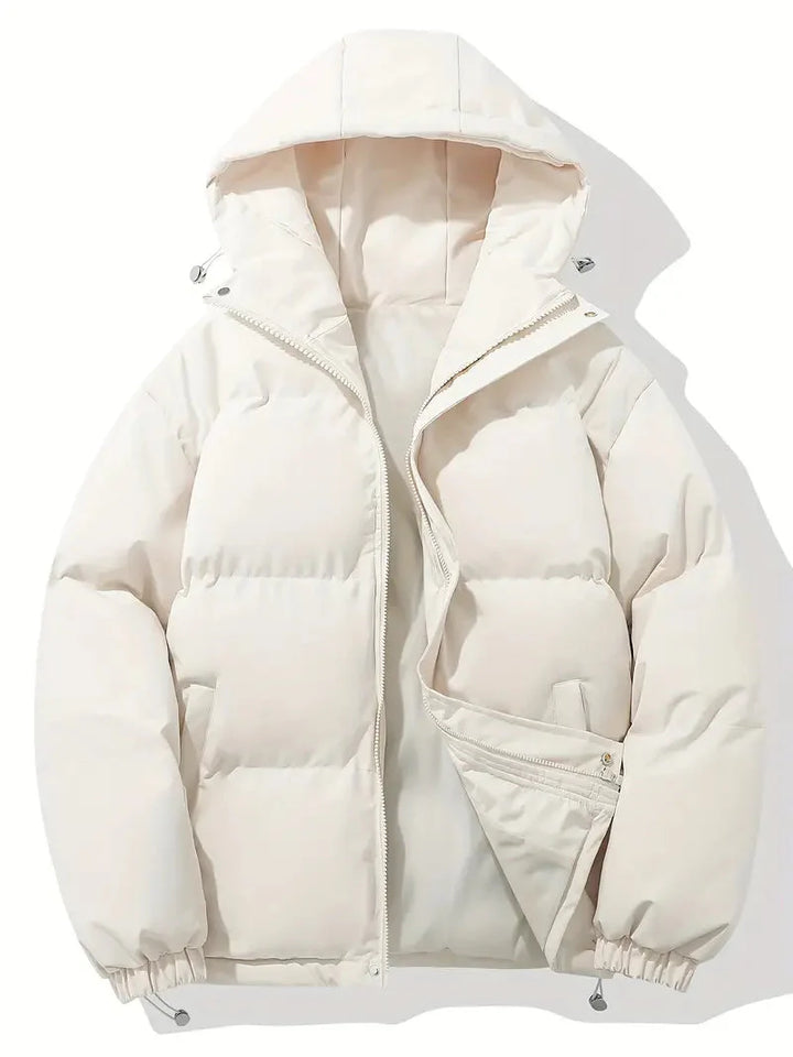 Drune | Herren Winter Steppjacke mit Kapuzen Design