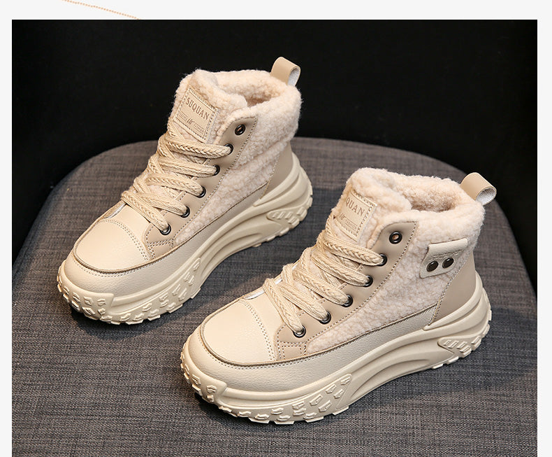 Drune – Wasserdichte Plüsch-Stiefeletten