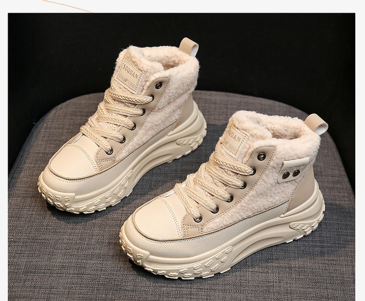Drune – Wasserdichte Plüsch-Stiefeletten