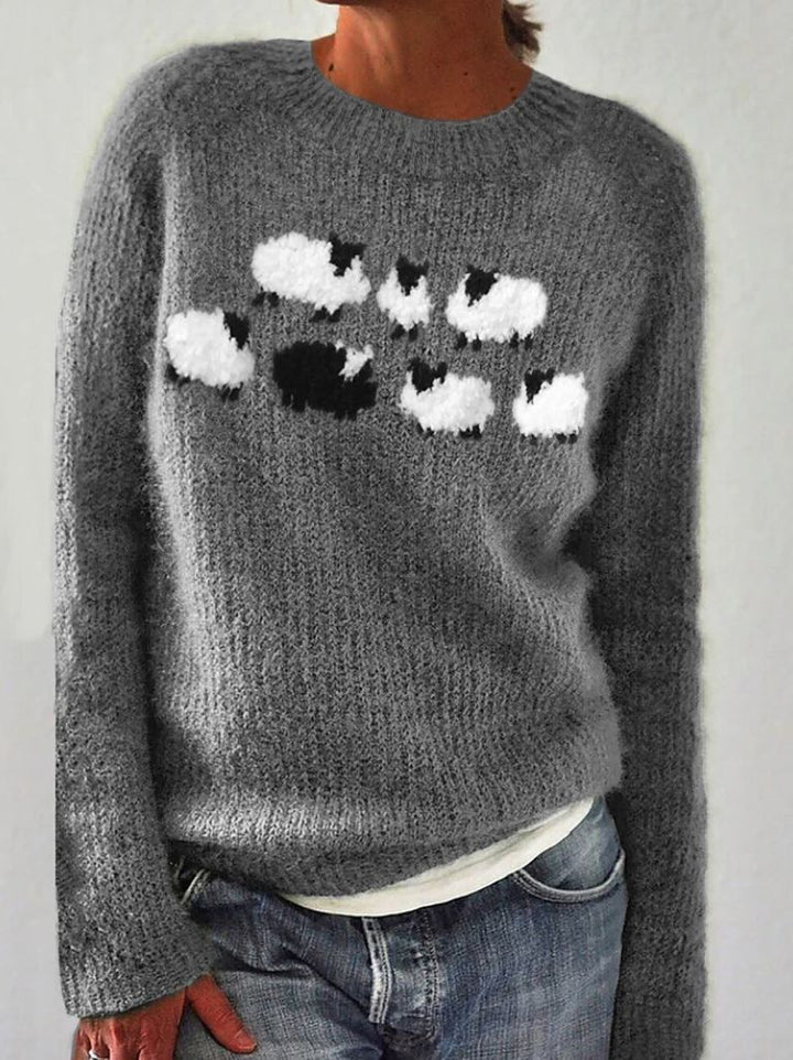 Drune | Pullover mit Langen Ärmeln und Aufdruck
