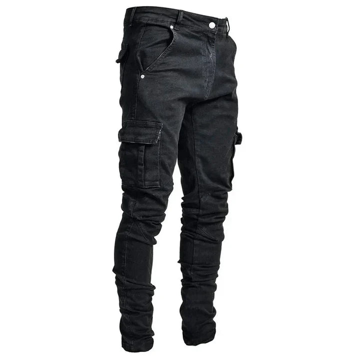 Drune | Herren Denim Cargo Hose