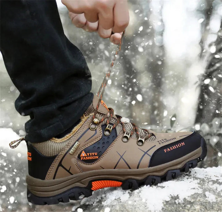 Drune | Wasserdicht Vegan Leder Trekkingschuhe Herrenschuhe