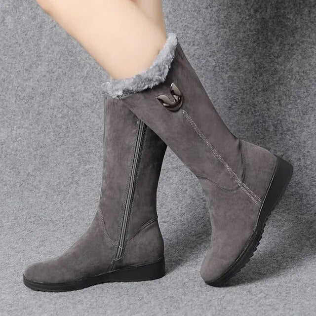 Drune | fleecegefütterte damenstiefel