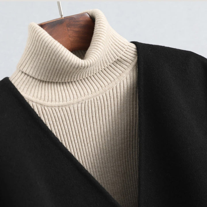 Drune | Soft Wool-Blend Mantel - Stilvolle Damenoberbekleidung