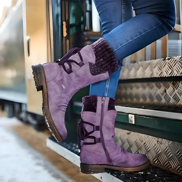 Drune | Elegante Leder Stiefeletten