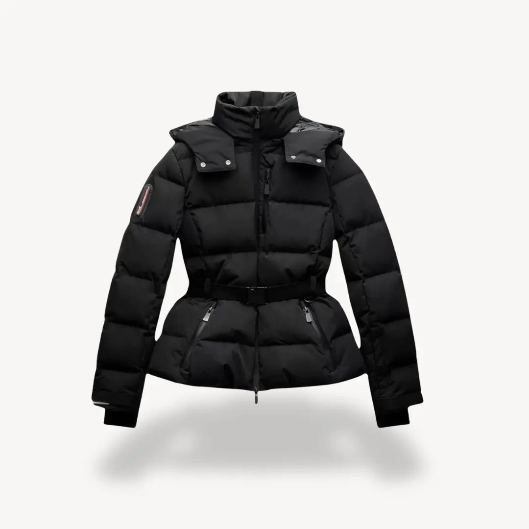 Drune | Wasserabweisende Pufferjacke Damen mit Taillengürtel