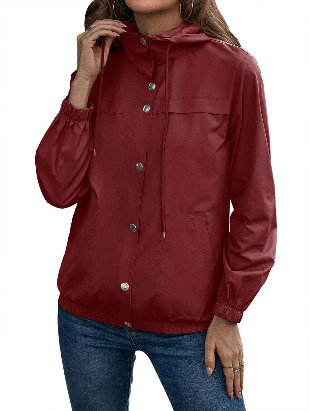 Drune | Wasserfester Trenchcoat mit Kapuze