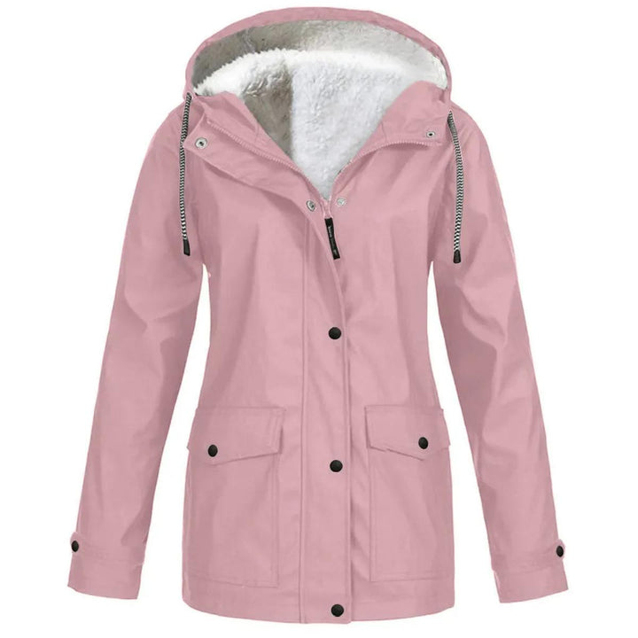 Drune | Wasserdichte Winddichte Fleecegefütterte Outdoor Jacke mit Kapuze