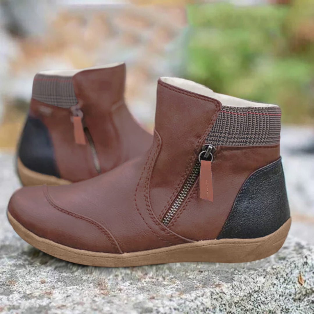 Drune | Wasserdichte Stiefel für Frauen - Doppelt Reißverschluss