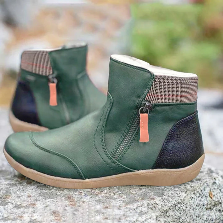 Drune | Wasserdichte Stiefel für Frauen - Doppelt Reißverschluss