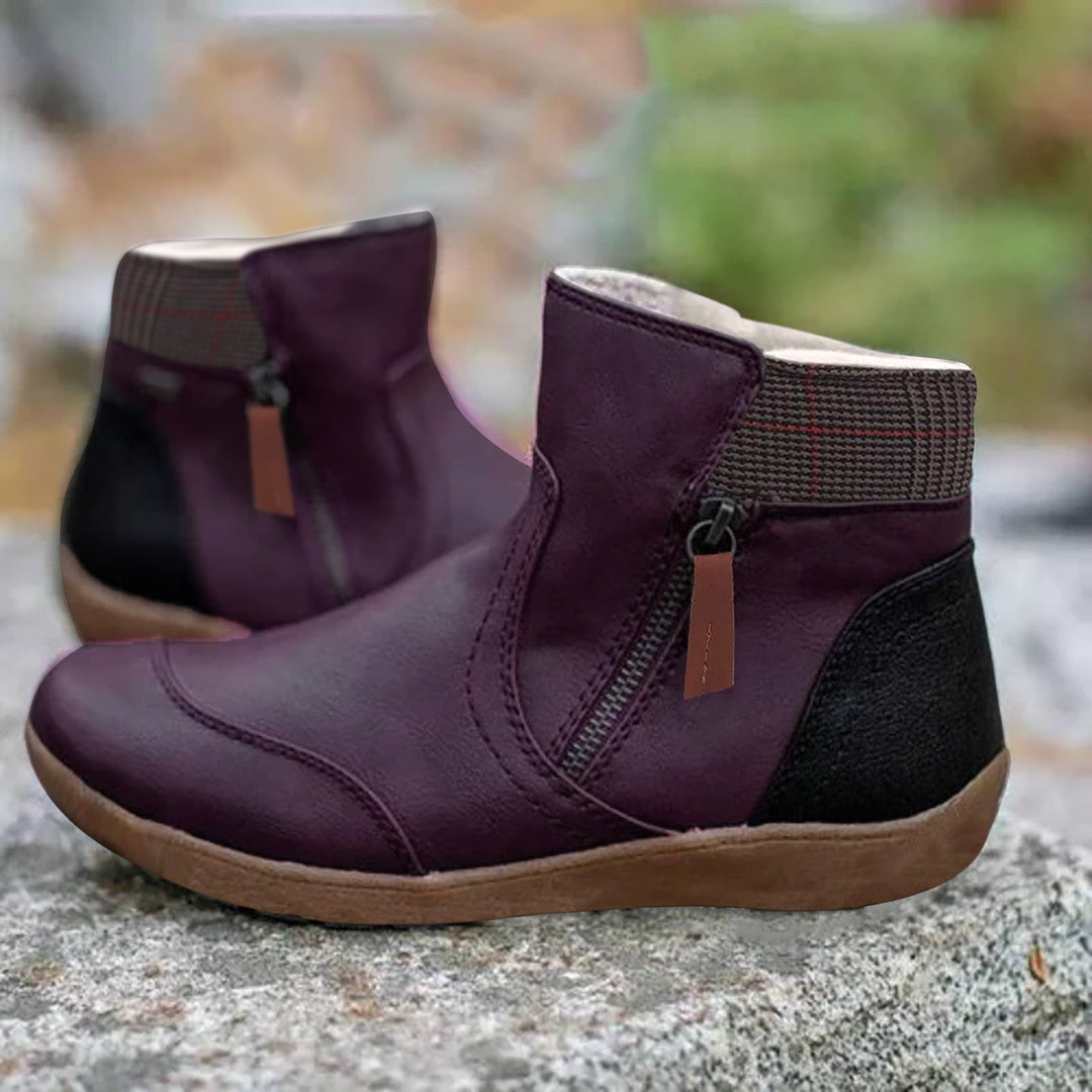 Drune | Wasserdichte Stiefel für Frauen - Doppelt Reißverschluss