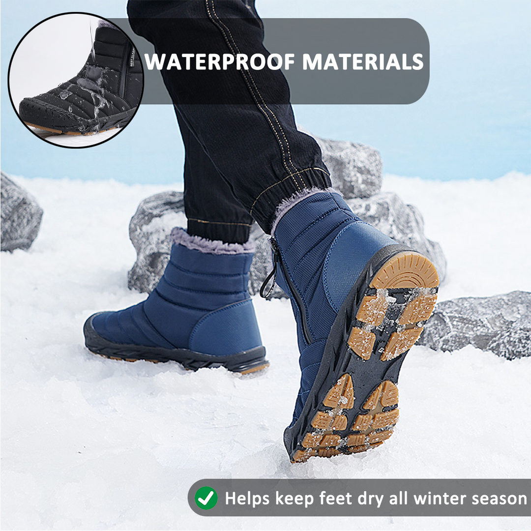 Drune | Wasserdichte High Top Schneestiefel für Männer & Frauen – Bequem & Unterstützend für Winterabenteuer