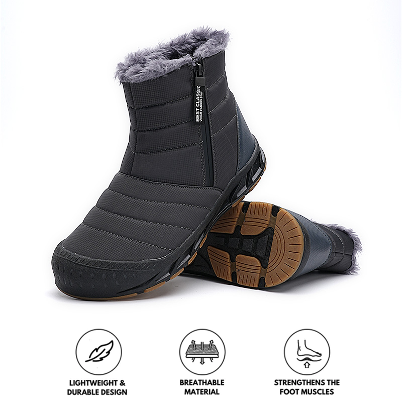 Drune | Wasserdichte High Top Schneestiefel für Männer & Frauen – Bequem & Unterstützend für Winterabenteuer