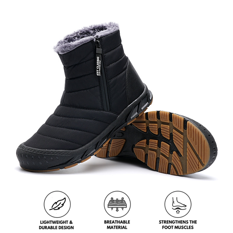 Drune | Wasserdichte High Top Schneestiefel für Männer & Frauen – Bequem & Unterstützend für Winterabenteuer
