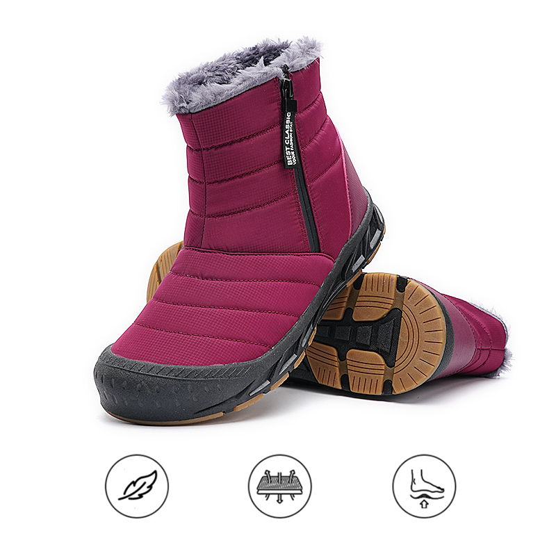 Drune | Wasserdichte High Top Schneestiefel für Männer & Frauen – Bequem & Unterstützend für Winterabenteuer