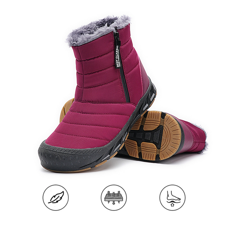 Drune | Wasserdichte High Top Schneestiefel für Männer & Frauen – Bequem & Unterstützend für Winterabenteuer