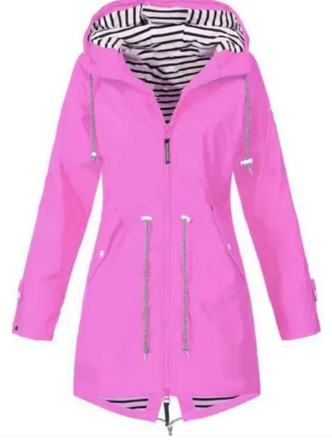 Drune | Wasserdichte Jacke für Frauen - Mit Kapuze, Feminine Passform