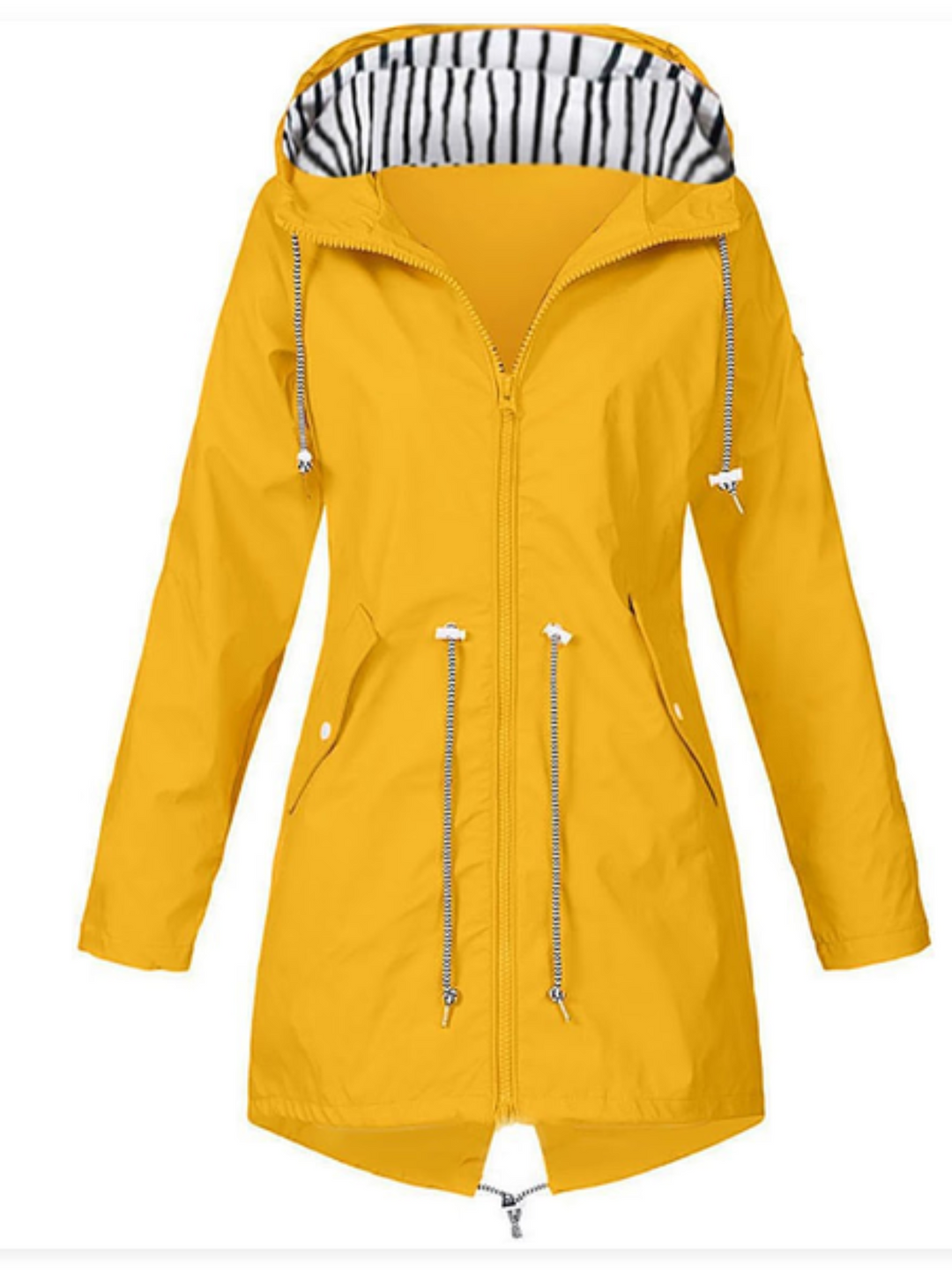 Drune | Wasserdichte Jacke für Frauen - Mit Kapuze, Feminine Passform