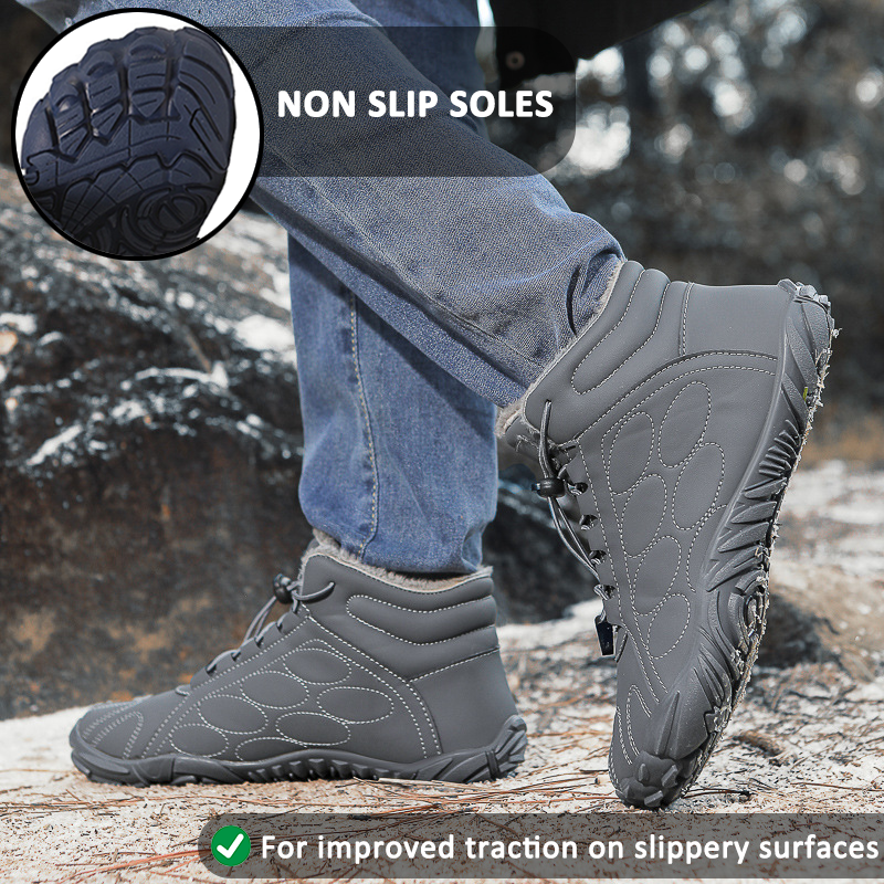 Drune | Wasserdichte Knöchelhohe Schneestiefel für Unisex – Bequemes & Unterstützendes Design