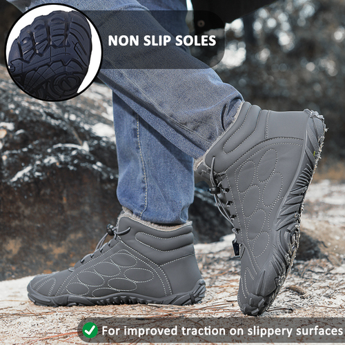 Drune | Wasserdichte Knöchelhohe Schneestiefel für Unisex – Bequemes & Unterstützendes Design