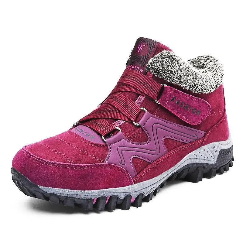 Drune | Wasserdichtes Wildleder Schwarz Stiefeletten für Frauen – Gemütliches & Stilvolles Winter Fußbekleidung