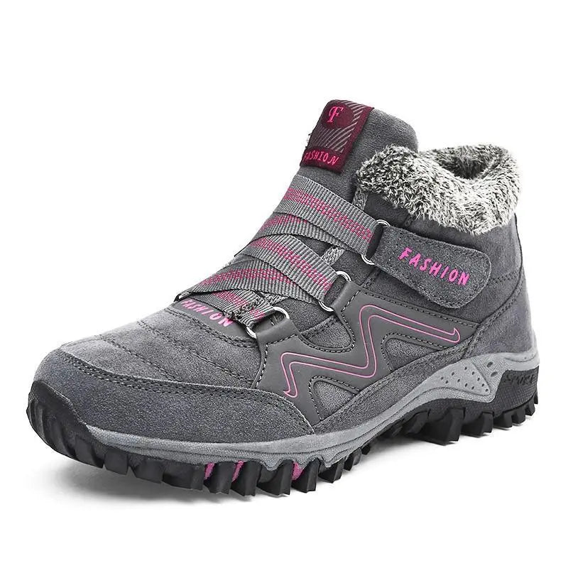Drune | Wasserdichtes Wildleder Schwarz Stiefeletten für Frauen – Gemütliches & Stilvolles Winter Fußbekleidung
