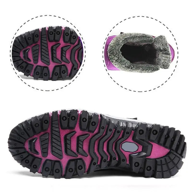 Drune | Wasserdichtes Wildleder Schwarz Stiefeletten für Frauen – Gemütliches & Stilvolles Winter Fußbekleidung