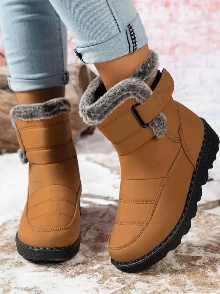 Drune | Wasserdichte Winterstiefel Damen - Mittel-Schenkel