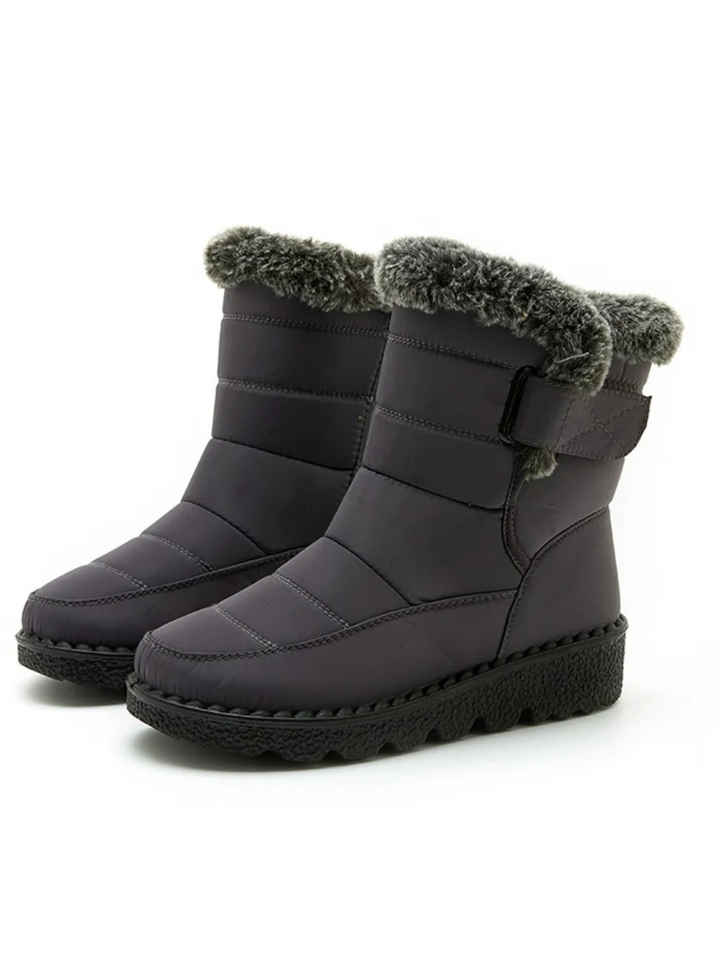 Drune | Wasserdichte Winterstiefel Damen - Mittel-Schenkel