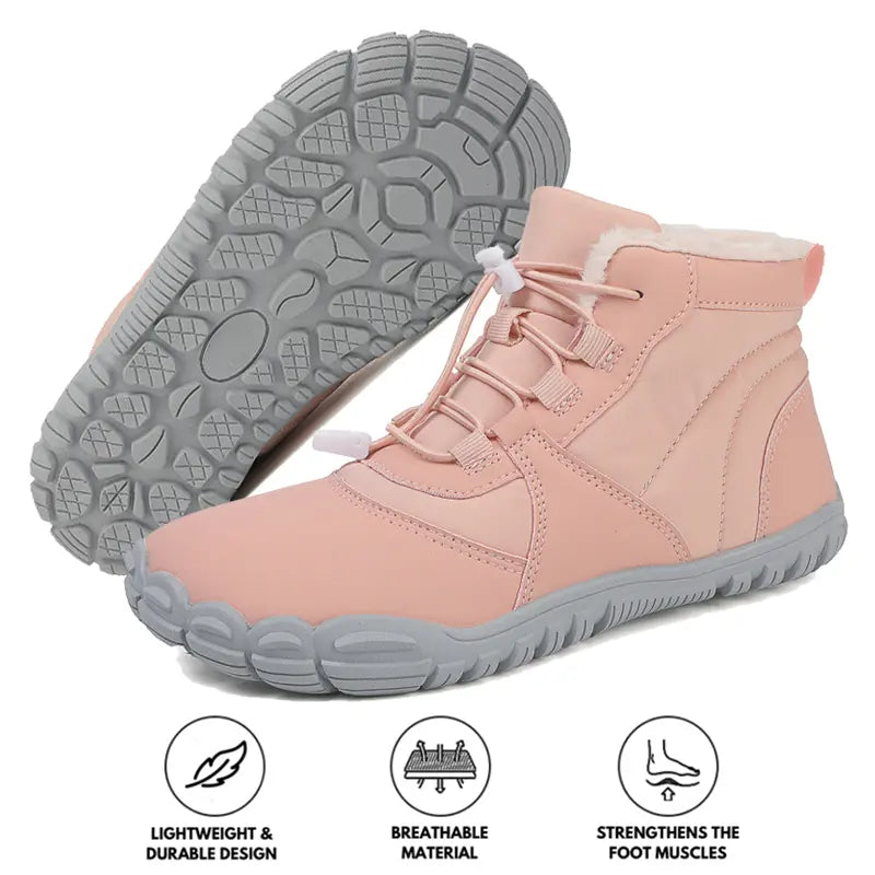 Drune | Wasserdichte Winterstiefel für Frauen – Warm & Bequem Barfußdesign