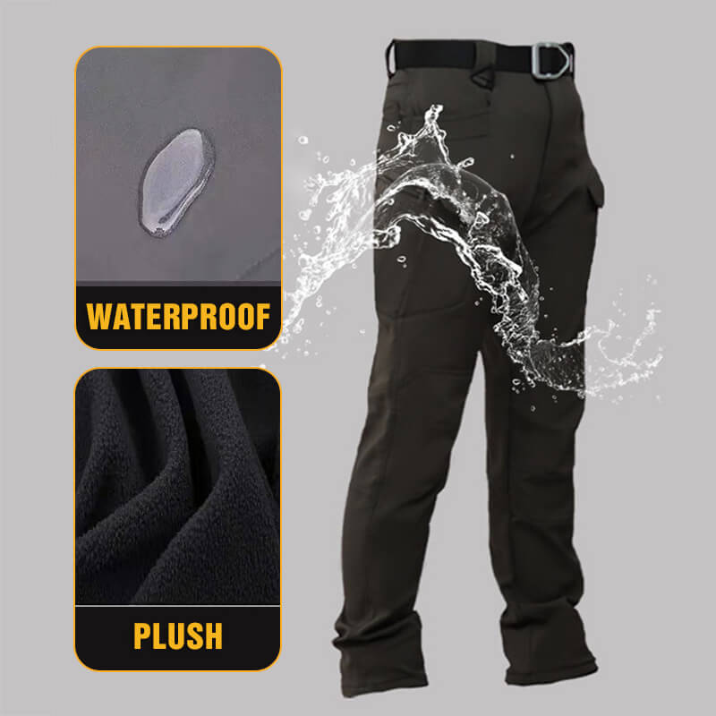 Drune | Wasserdichte Softshell-Winterhose für Herren
