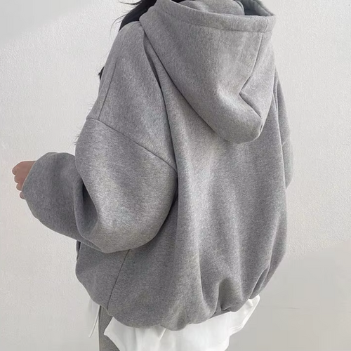 Drune | Fleece-Hoodie mit Kapuze